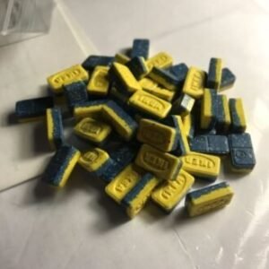 Blue and Yellow IKEA 220mg mdma Pills