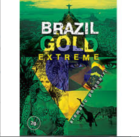 Brazil Gold Extreme Herbal Incense 2g