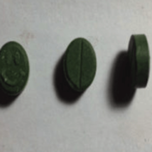 Dark Smiley Green 150mg Mdma Pills