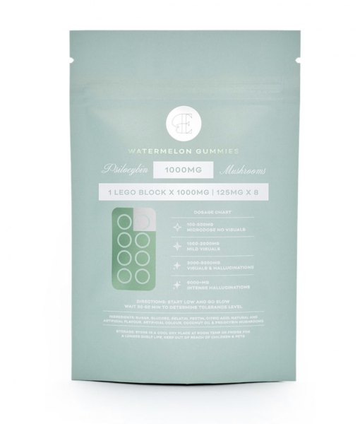 Euphoria Psychedelics – Lego Brick Watermelon Gummies - Image 2