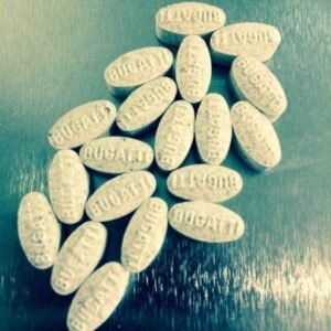 Gray Bugatti MDMA Pills