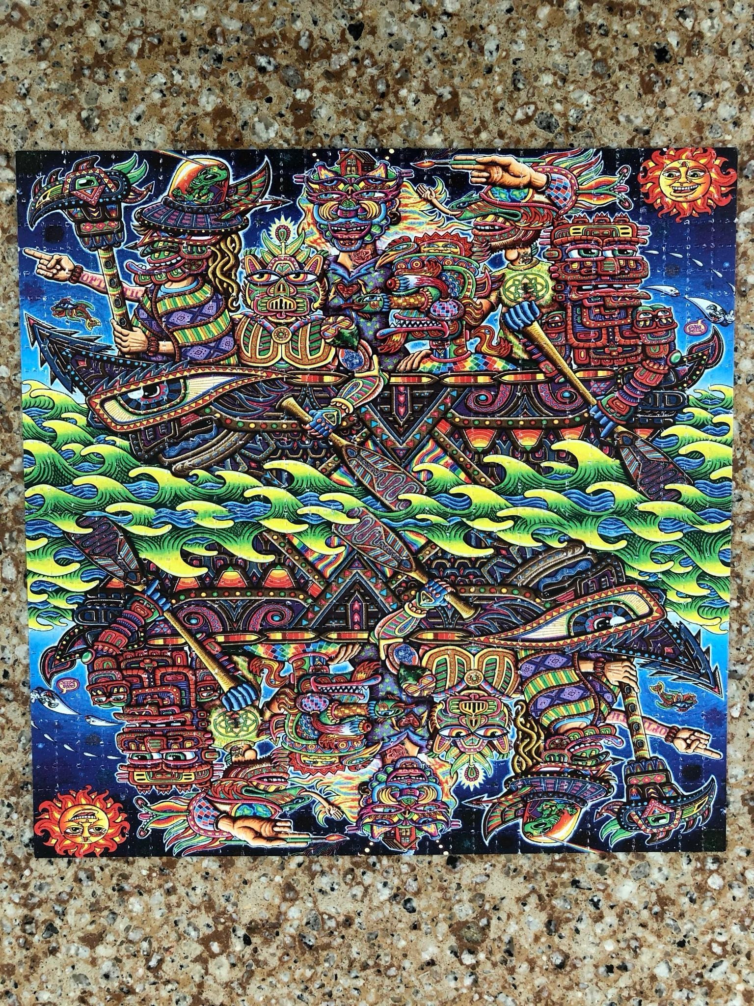 Lsd Acid Blotter Prints