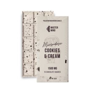 Mastermind – Cookies & Cream Chocolate Shroom Bars (1500mg)