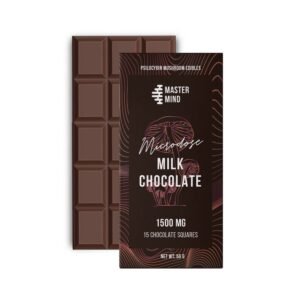 Mastermind – Milk Chocolate Shroom Bars (1500mg)