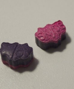 Pink and Purple Skype 300mg MDMA Pills