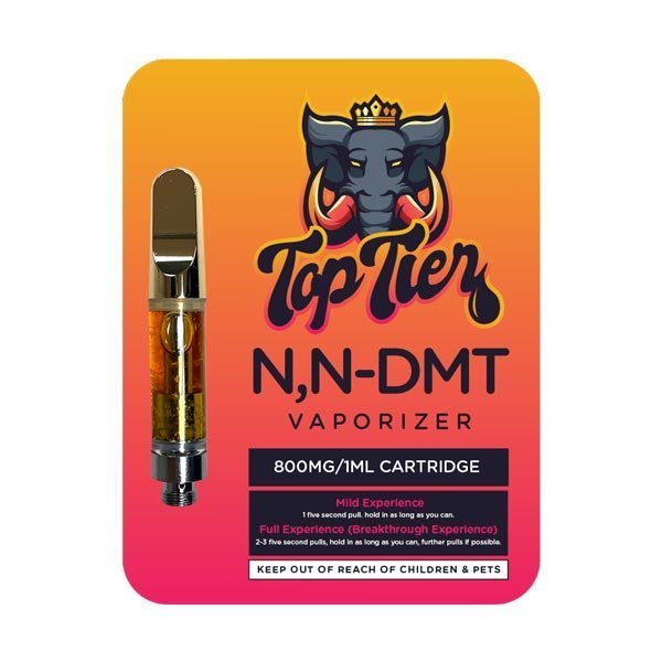 Buy Top Tier NN DMT Vaporizer 800mg/1mL Cartridge