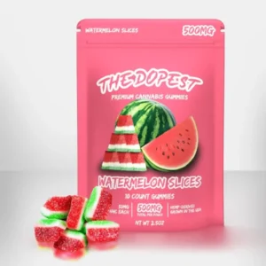 WATERMELON SLICES The Best HHC ThcA GUMMIES – 500MG