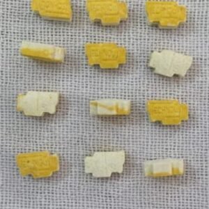 Yellow and white Technogym 330mg MDMA Pills