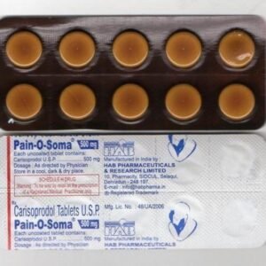 Pain O Soma 500mg Tablets